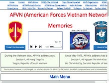 Tablet Screenshot of afvnvets.net